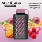 VOZOL GEAR 10000 Puffs Disposable Vape Passion Fruit Raspberry Tangerine