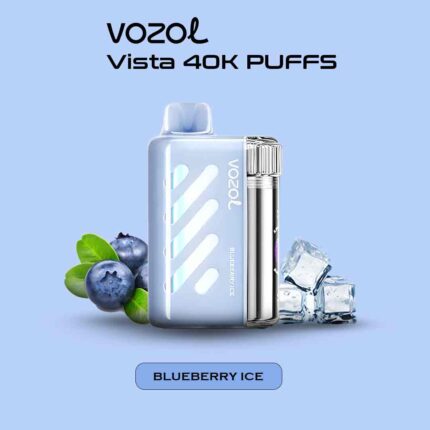 Vozol Vista 40000 Puffs Vozol-Vape-Blueberry-ice Disposable Vape in Dubai UAE