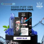Bay AL FAKHER Ultra 25000 Puffs 5MG Disposable Vape – Berry Blue