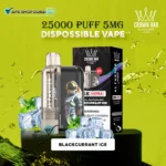 Bay AL FAKHER Ultra 25000 Puffs 5MG Disposable Vape – Blackcurrant Ice