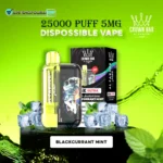 Bay AL FAKHER Ultra 25000 Puffs 5MG Disposable Vape – Blackcurrant Mint