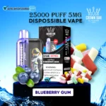 Bay AL FAKHER Ultra 25000 Puffs 5MG Disposable Vape – Blueberry Gum