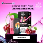 Bay AL FAKHER Ultra 25000 Puffs 5MG Disposable Vape – Cherry Fiesta