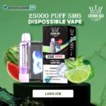 Bay AL FAKHER Ultra 25000 Puffs 5MG Disposable Vape – Lush Ice