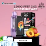 Bay AL FAKHER Ultra 25000 Puffs 5MG Disposable Vape – Peach Ice