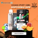 Bay AL FAKHER Ultra 25000 Puffs 5MG Disposable Vape – Spach Dream