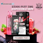 Bay AL FAKHER Ultra 25000 Puffs 5MG Disposable Vape – Strawberry Punch