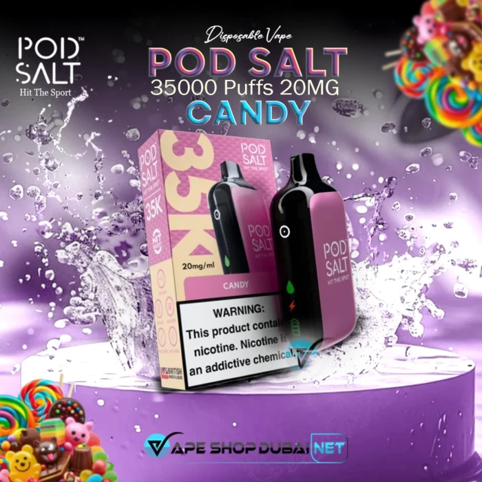 Pod Salt 35k Puffs 20mg Disposable Vape CANDY in UAE