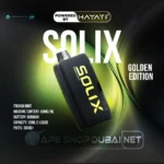 Hayati Solix 30000 Puffs Disposable Vape Golden Edition FREASH MINT Flavors In UAE