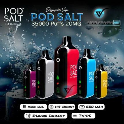 Pod Salt 35k Puffs 20mg Disposable Vape in UAE