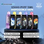 AL FAKHER Ultra 25000 Puffs 5MG Disposable Vape in UAE – Premium Quality Vaping in Dubai has evolved into a modern lifestyle, offering adults a cleaner and more enjoyable alternative to smoking. Among the growing number of disposable vapes, the AL FAKHER Ultra 25000 Puffs 5MG Disposable Vape stands out as one of the most reliable, long-lasting, and flavorful devices in the UAE. Available now at VapeShopDubai.net, this device delivers massive puff counts, rechargeable power, smooth nicotine delivery, and 19 premium flavors crafted by Al Fakher, one of the most trusted names in vaping. Why Choose AL FAKHER Ultra 25000 in Dubai? The Ultra 25000 Disposable Vape is designed for serious vapers who expect more from their device. Up to 25,000 puffs – long-lasting performance 600mAh rechargeable Type-C battery for convenience 18ml pre-filled e-liquid with smooth 5MG nicotine strength Mesh coil (0.6Ω) ensures consistent vapor and flavor Compact & leak-proof design – ideal for Dubai’s fast-paced lifestyle Technical Specifications Feature Details Brand Al Fakher Model Ultra 25000 Puff Count Up to 25,000 Nicotine Strength 5MG Salt Nicotine E-liquid Capacity 18ml Battery 600mAh Rechargeable Charging Port Type-C Coil Type Mesh 0.6Ω Vaping Style DTL (Direct to Lung) Certifications TPD, CE, FDA, RoHS Flavor Collection – 19 Premium Options The AL FAKHER Ultra 25000 offers one of the widest flavor selections in the UAE, giving every vaper the chance to find their perfect match. Flavor List: Blueberry Gum Blue Razz Lemonade Blackcurrant Mint Blackcurrant Ice Berry Ice Berry Blue Cherry Fiesta Gum Mint Grape Mint Hubba Lush Ice Lemon Mint Lemon Lime Magic Love Mango Pineapple Peach Ice Space Dream Strawberry Punch Two Apple 💡 VapeShopDubai.net Tip: If you like fruity blends, try Mango Pineapple or Strawberry Punch. For a refreshing chill, go for Lush Ice or Blackcurrant Ice. Pros & Cons Pros Cons 25,000 puff capacity for extended use Higher price than regular disposables Rechargeable Type-C battery Limited stock due to high demand Premium mesh coil for smooth flavor Popular flavors sell out quickly Available in 19 authentic flavors — Compact and leak-proof design — Why Buy from VapeShopDubai.net? When you shop at VapeShopDubai.net, you’re guaranteed: ✅ 100% Original Al Fakher disposable vapes ✅ Fast delivery in Dubai, Abu Dhabi & Sharjah ✅ Secure payment & trusted customer support ✅ Competitive pricing with seasonal discounts 👉 Your trusted online vape store for premium disposables in Dubai. Similar Alternatives Al Fakher 8000 Pro Al Fakher Hypermax 15000 Puffs FAQs 1. How many puffs does the AL FAKHER Ultra 25000 provide? Up to 25,000 puffs, depending on usage habits. 2. Is it rechargeable? Yes, it has a 600mAh rechargeable battery with Type-C charging. 3. How many flavors are available? The device is available in 19 unique Al Fakher flavors. 4. Is vaping legal in Dubai? Yes, vaping is legal in the UAE with certified devices. 5. What nicotine strength does it have? It contains 5MG salt nicotine for smooth satisfaction. 6. Can I order it online? Yes, exclusively available at Vape Shop Dubai with UAE-wide delivery. Conclusion & Call to Action The AL FAKHER Ultra 25000 Puffs 5MG Disposable Vape is a premium disposable device built for performance, convenience, and flavor variety. With massive puff count, rechargeable power, and 19 flavors, it’s the ultimate choice for vapers in Dubai. 🔥 Order now from Vape Shop Dubai and enjoy fast UAE delivery, best prices, and 100% authentic products.