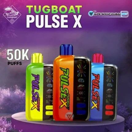 Buy Tugboat PULSE X 50K Puffs in UAE | Premium Vaping at Vape Shop Dubai