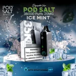 Pod Salt 35k Puffs 20mg Disposable Vape ICE MINT in UAE