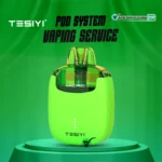 TESIYI Micro Pod System Kit 500mAh – Compact & Stylish Light green