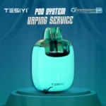 TESIYI Micro Pod System Kit 500mAh – Compact & Stylish Mint Green