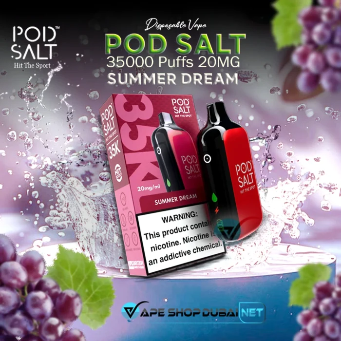 Pod Salt 35k Puffs 20mg Disposable Vape SUMMER DREAM in UAE