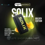 Hayati Solix 30000 Puffs Disposable Vape Golden Edition Triple mango Flavors In UAE