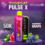 Buy Tugboat PULSE X 50K Puffs in UAE | Premium Cranberry Grape