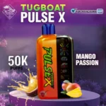 Buy Tugboat PULSE X 50K Puffs in UAE | Premium Vaping Mango Passion