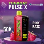 Buy Tugboat PULSE X 50K Puffs in UAE | Premium Pink Razz