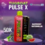 Buy Tugboat PULSE X 50K Puffs in UAE | Premium Raspeberry Watermelon