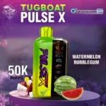 Buy Tugboat PULSE X 50K Puffs in UAE | Premium Watermelon Bubblegum