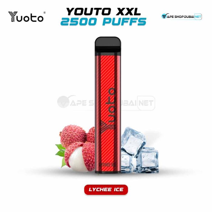 Yuoto XXL Disposable Vape 2500 Puffs LycheeI ce In Dubai UAE