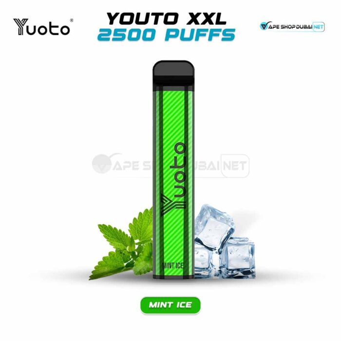 Yuoto XXL Disposable Vape 2500 Mint Ice In Dubai UAE
