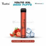 Yuoto XXL Disposable Vape 2500 Puffs Watermelon Ice In Dubai UAE