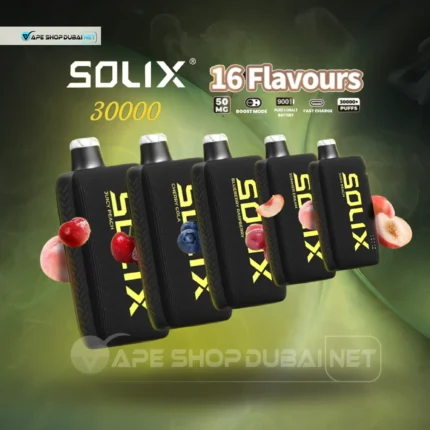 Hayati Solix 30000 Puffs Disposable Vape Golden Edition In UAE