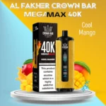 AL Fakher Crown Bar 40000 Puffs Mega Max Cool Mango