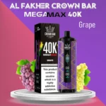 AL Fakher Crown Bar 40000 Puffs Mega Max Grape