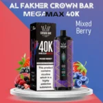 AL Fakher Crown Bar 40000 Puffs Mega Max Mixed Berry