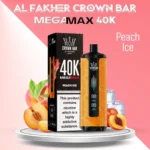 AL Fakher Crown Bar 40000 Puffs Mega Max Peach Ice