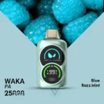 Waka-PA25000-Puffs-Disposable-Blue-Razz-Mint