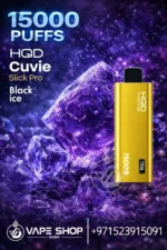 HQD Cuvie Slick Pro 15000 Puffs Black Ice