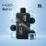 HQD Miracle 8000 Puffs Zero Nicotine (0mg) Black Ice