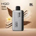 HQD Miracle 8000 Puffs Zero Nicotine (0mg) Vanilla Tobacco